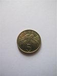 Монета Сингапур 5 центов 1995