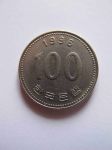 Монета Южная Корея 100 вон 1996