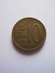 Монета Южная Корея 10 вон 1978