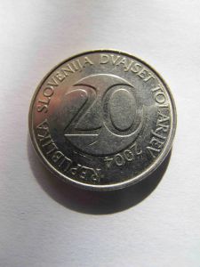 Словения 20 толаров 2004