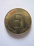 Монета Словения 5 толаров 2000