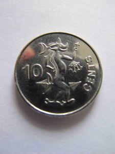 Соломоновы острова 10 центов 1993