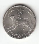 Монета Итальянское Сомали 50 чентезимо 1950