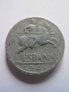 Испания 10 сентимо 1941