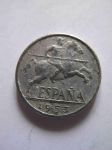 Монета Испания 10 сентимо 1953