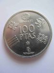 Монета Испания 100 песет 1980 (80) футбол