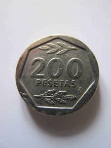 Испания 200 песет 1987