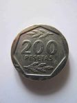 Монета Испания 200 песет 1987