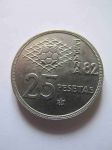 Монета Испания 25 песет 1980 (82) футбол