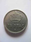 Монета Испания 25 песет 1983