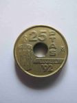 Монета Испания 25 песет 1992 Севилья