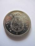 Монета Испания 50 песет 1983 UNC