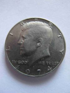 США 1/2 доллара 1974