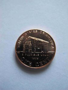 США 1 цент 2009 - Дом Линкольна