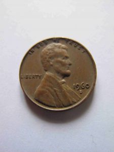 США 1 цент 1960 D