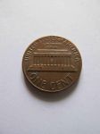 Монета США 1 цент 1974 D