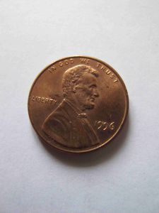США 1 цент 1996