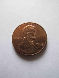 США 1 цент 1996 D