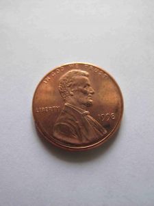 США 1 цент 1998