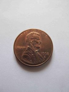 США 1 цент 1998 D