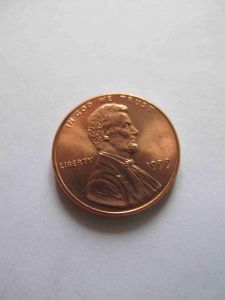 США 1 цент 1999
