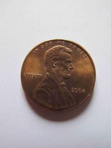 США 1 цент 2004