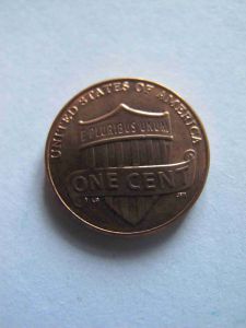 США 1 цент 2011 D - ЩИТ