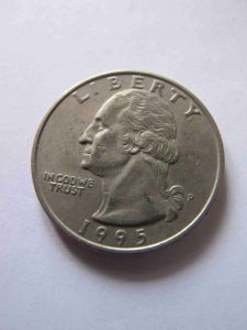 США 25 центов 1995 P