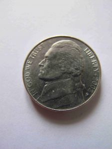 США 5 центов 2002 P