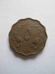 Монета Судан 5 милим 1956