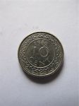 Монета Суринам 10 центов 1989