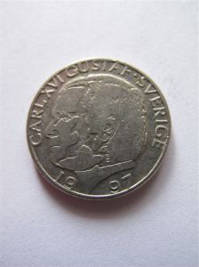 Швеция 1 крона 1997