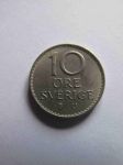Монета Швеция 10 эре 1966