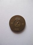 Монета Швеция 2 эре 1964
