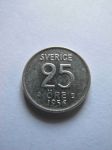 Монета Швеция 25 эре 1956 Серебро