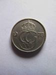 Монета Швеция 25 эре 1978