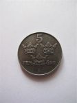 Монета Швеция 5 эре 1947