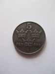 Монета Швеция 5 эре 1949