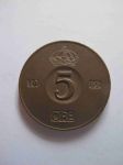 Монета Швеция 5 эре 1965