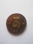 Монета Швеция 5 эре 1968