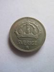 Монета Швеция 50 эре 1949 Серебро