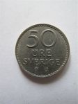 Монета Швеция 50 эре 1972