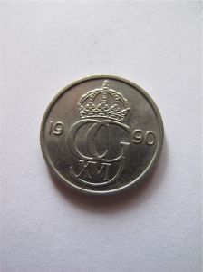 Швеция 50 эре 1990