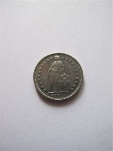 Швейцария 1/2 франка 1976