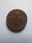 Монета Швейцария 1 раппен 1955