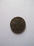 Монета Швейцария 1 раппен 1963