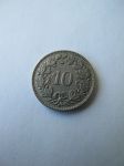 Монета Швейцария 10 раппенов 1952
