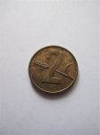 Монета Швейцария 2 раппена 1969