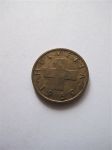 Монета Швейцария 2 раппена 1969