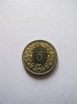 Монета Швейцария 5 раппенов 1989